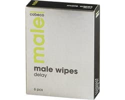 Male Orgasme - 6 stuks - Vertragende Doekjes