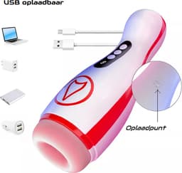 TipsToys Pocket Pussy Masturbator - Mannen Vibrator Sex Toys — thumbnail 4