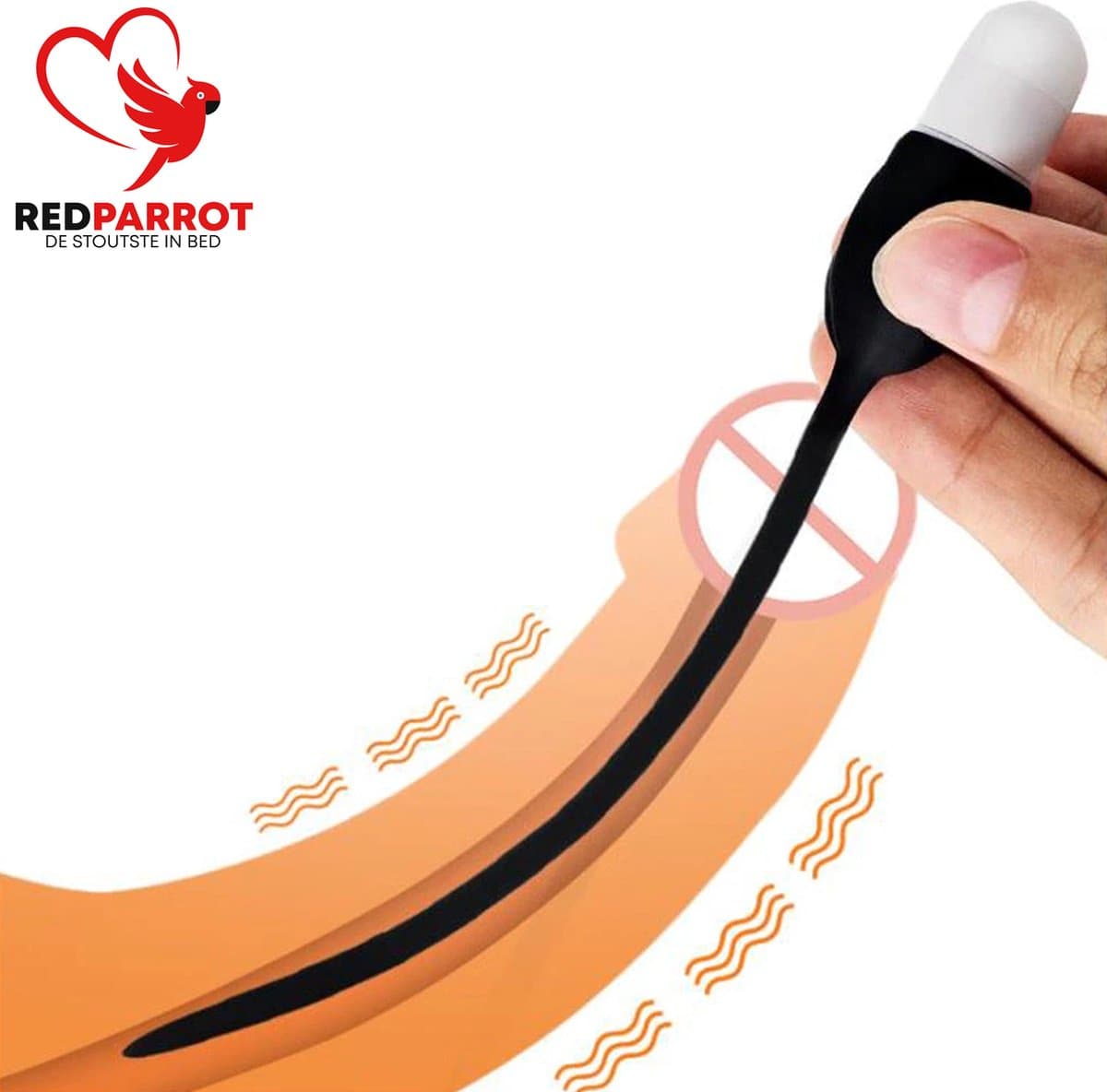 Vibrerende penis plug - Dilator - Urethrale stimulatie - 14CM x 35MM — afbeelding 1