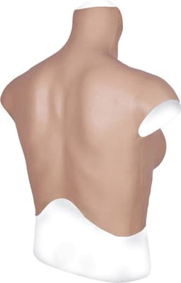 Siliconen Borstprothesen voor maat L / XL - CUP D - Wearable Borst - 100% hypoallergene medische siliconen - Kunstmatige Nep Borst - Valse Borsten - Borst - Siliconen Huid - Bodysuit - Crossdresser - Transgender - Travestiet - Body4Everybody — thumbnail 2