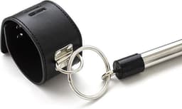 Spreader bar / spreidstang met enkelboeien van PU leer — thumbnail 2
