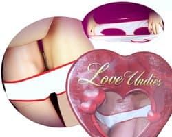 LOVE UNDIES PLEASURE FOR TWO PLEZIER VOOR TWEE IN BLIK