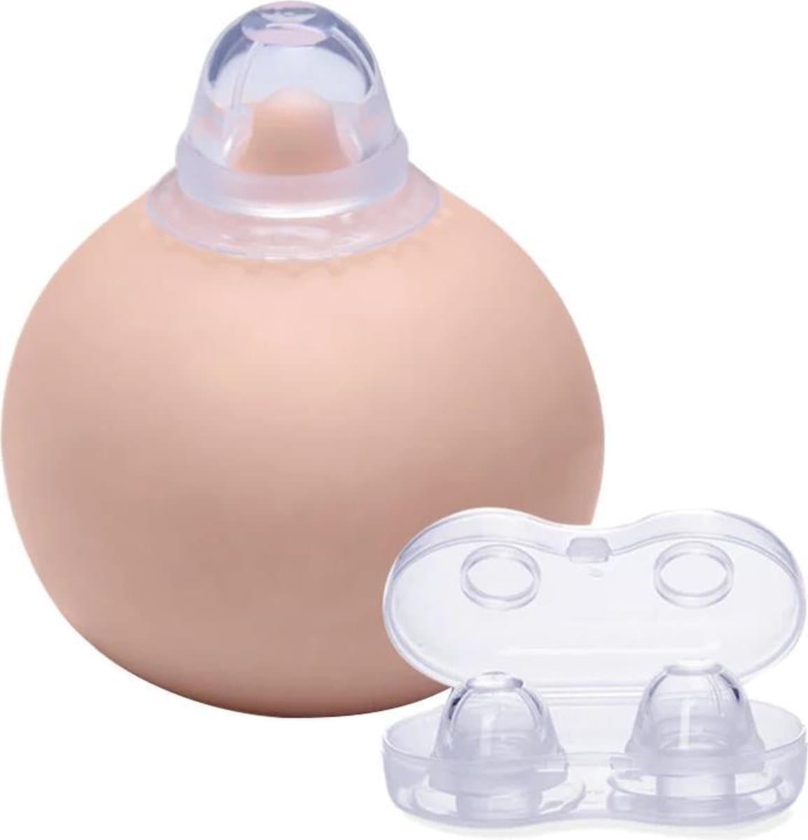 Zachte siliconen tepel corrector- tepel suckers- tepel zuiger- 2 stuks — afbeelding 1
