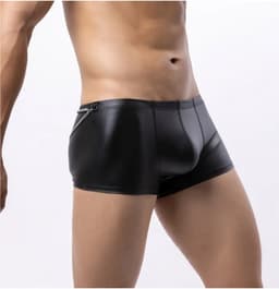 Boxer-Latex-Sexy-Heren-Ring-Gay-Leer-Goedkoop-Opvallend-Erotisch-Spannend — thumbnail 1