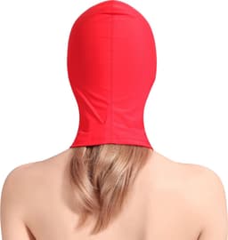 Banoch - Mask/1 hole Red - Spandex Masker - BDSM - Rood — thumbnail 2