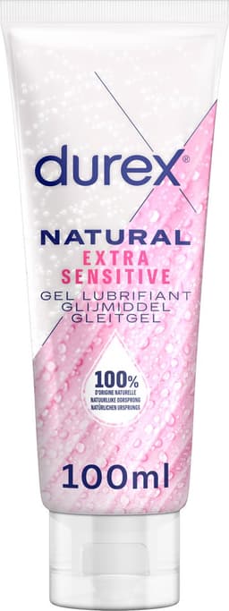 Durex Glijmiddel Natural - Extra Sensitive  - 100% natuurlijk - 100ml x3 — thumbnail 4