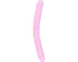 Shots - RealRock REA160PNK1 - Realistic Double Dong - 18'' / 45 cm - Pink — afbeelding 1