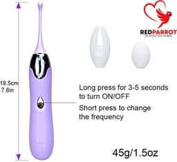 Erogene zone vibrator - Tepel - Clitoris - Anus - 7 vibratiestanden - Unisex — thumbnail 2