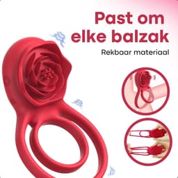 Sensa Vibrerende Cockring - Sex Toys Cockring voor Koppels - Clitoris & Penis Stimulator - Siliconen Penisring - 7 vibraties - Cock Ring voor Mannen - Seksspeeltjes — thumbnail 2