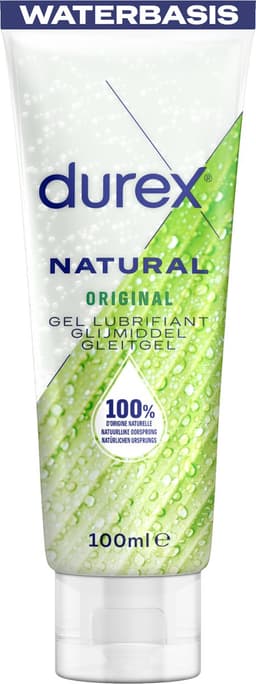 Durex - Glijmiddel Naturel - 100% Natuurlijk - Waterbasis - 100 ml — thumbnail 1