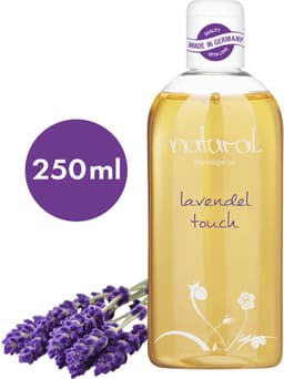 Natural Wellness massageolie, erotische massageolie, delicate lavendelgeur, 250 ml — thumbnail 3