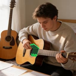 Snaar Reiniger - Muziek Accessoire - Instrument Onderhoud - Veilig ABS Materiaal - Compact Ontwerp - Groen — thumbnail 5