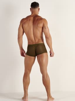 WOH heren microfiber trunk personal allure mesh groen — thumbnail 5