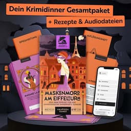 Moordspel Diner - Crime Dinner - Spannende Avond - 4-6 Spelers - Standaardeditie - Lila — thumbnail 2