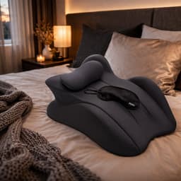 Luxe Sex Kussen – Positie Kussen voor Koppels – Seksspeeltje – Sex Meubel – Erotisch Sofa Kussen – Geschikt voor alle posities – Inclusief Blinddoek – Zwart — thumbnail 4