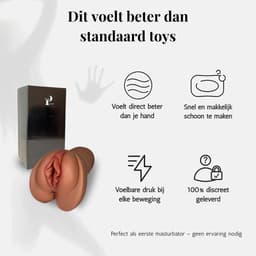 Pillow Pleasure® Sabrina – Masturbator voor man – Realistisch pocket pussy 2-in-1 – Sekstoys voor mannen – Perfect voor beginners — thumbnail 3