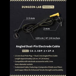 Dungeon Lab - Haakse kabel — thumbnail 3
