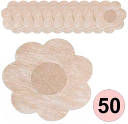 Fako Bijoux - 50 Tepelstickers - Tepelbedekker - Tepelplakkers - Tepel Stickers - Nipple Covers - Tepel BH - Bloem - 25 Paar - 50 Stuks — thumbnail 1