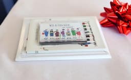 Magneet cadeauset - Notitieboek wenskaart - Cadeau geven - Humoristische illustraties - 3-delig - Meerdere kleuren — thumbnail 3