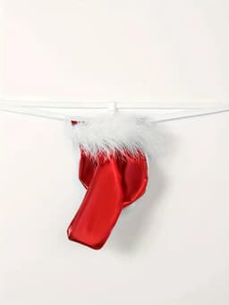 kerst string heren sexy christmas mannen kerst lingerie sexy — thumbnail 1