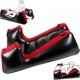 DD® Sex Stoel - Sex Meubel - Sex Chair - Opblaasbaar Kussen - 36x33x10cm - Zwart — thumbnail 3