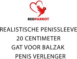 Siliconen Penissleeve - 20 CM - Penis Verlenger - Extender — thumbnail 3