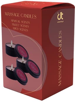 Massageolie Kaars Variatiepak 3 st Dream Toys 30 g — thumbnail 5