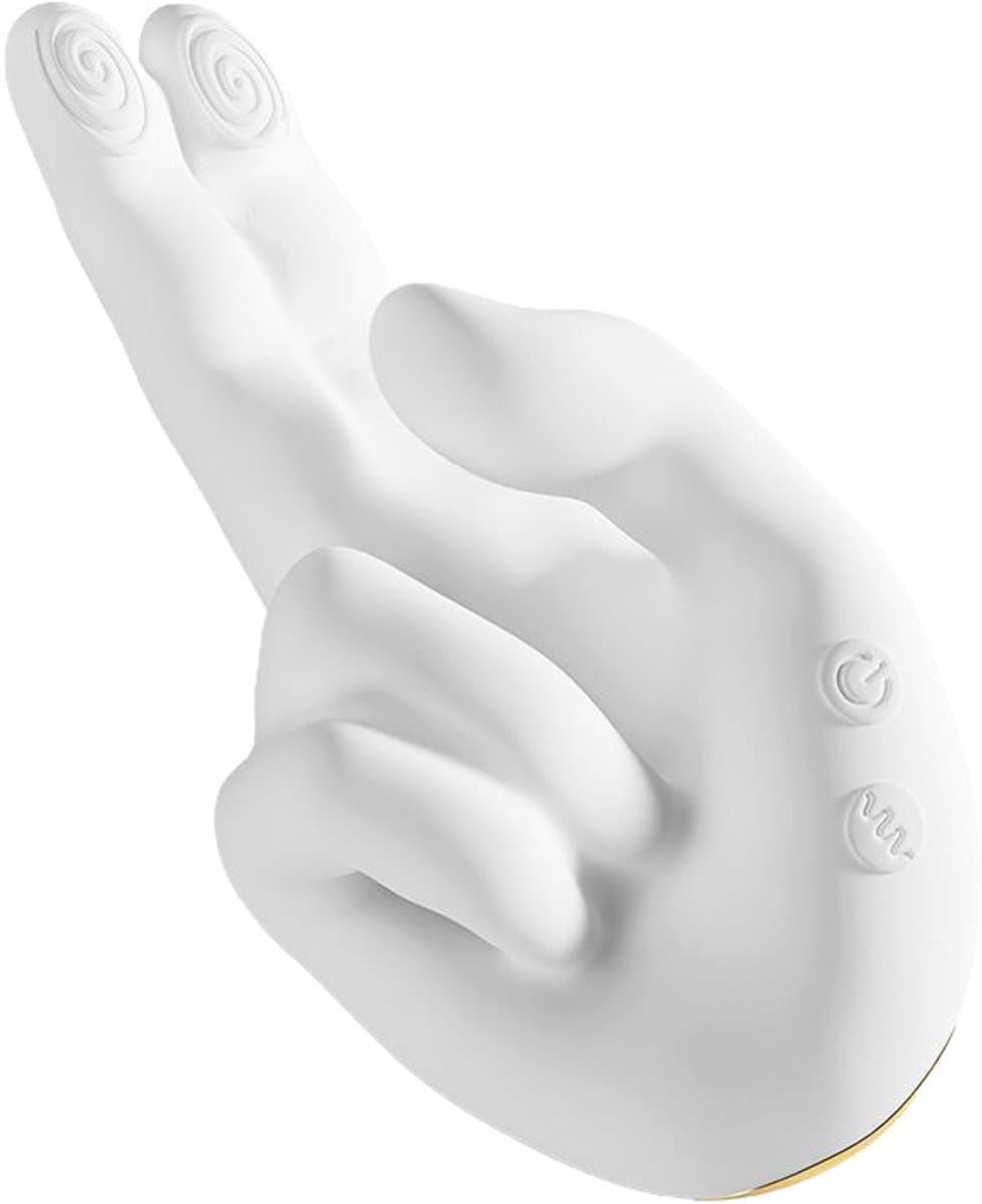 G spot Vinger Vibrator met Licht 10 Standen USB Oplaadbaar Waterdicht Clitoris Stimulator Compact Stil Massage Apparaat — afbeelding 1