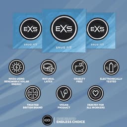 EXS Snug Fit 3 condooms — thumbnail 2