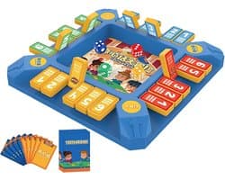 Familiebordspel - Kaartspel Opdrachten - Reizen Vriendenbijeenkomsten - 54 Opdrachtkaarten - 20.5 x 20.5 cm