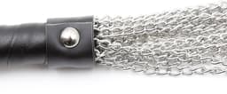 Smart Moves - Kettingen Flogger - 55 cm - Zwart/Zilver — thumbnail 2