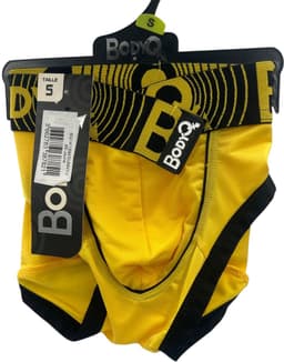BodyQ Sexy Heren Boxershort – Geel & Zwart – Erotische Herenlingerie – Maat XL — thumbnail 2