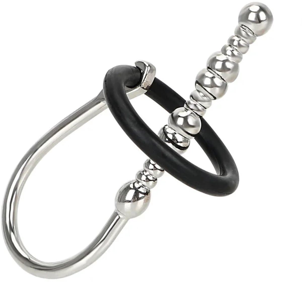 Penis plug met urethrale dilatator - BDSM - kinky - sextoys — afbeelding 1