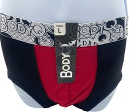 BodyQ Sexy Heren Boxershort – Zwart/Rood – Erotische Herenlingerie – Maat L — thumbnail 1