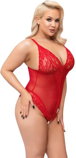 Crotchless Body Rood 4XL — thumbnail 2