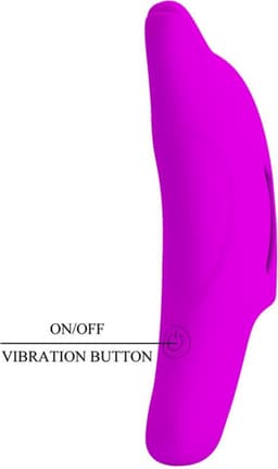 Pretty Love - Delphini - Vinger Vibrator - Roze - Siliconen - USB Oplaadbaar - 10 standen — thumbnail 5