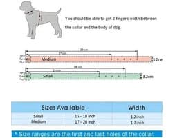 3 cm brede lederen halsband met spikes en studs voor middelgrote en grote rassen pitbull terriër (S zwart)