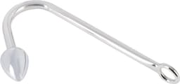 Metalen Haak met Buttplug voor Bondage en BDSM Spellen 24 cm – Zilver — thumbnail 5