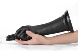 Lusty Fisting Dildo Pointer 36 x 7.5 cm - Fist Dildo voor vuistneuken - Grote Realistische Dildo - Vuist Dildo - Met Zuignap — thumbnail 4