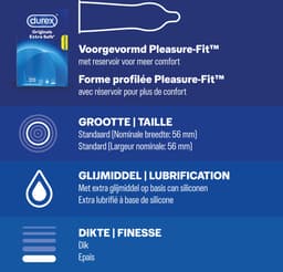Durex - 40 stuks Condooms - Thin Feel 20 stuks - Extra Safe 20 stuks - Voordeelverpakking — thumbnail 3