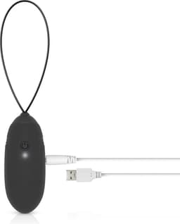 LUV EGG - Oplaadbaar Vibrerend Ei - Vibratie Eitje met Afstandsbediening (draadloos) - Oplaadbaar - Waterproof - Koppeltoy - Seksspeeltje - Sex Toys voor Vrouwen - Zwart — thumbnail 4