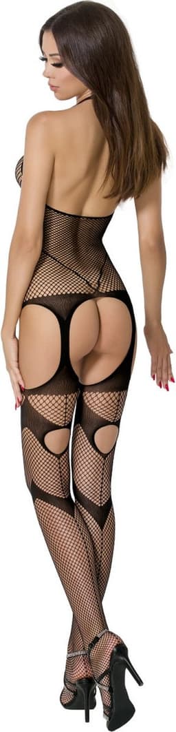 PASSION WOMAN BODYSTOCKINGS | Passion Woman Bs053 Bodystocking Black One Size — thumbnail 4