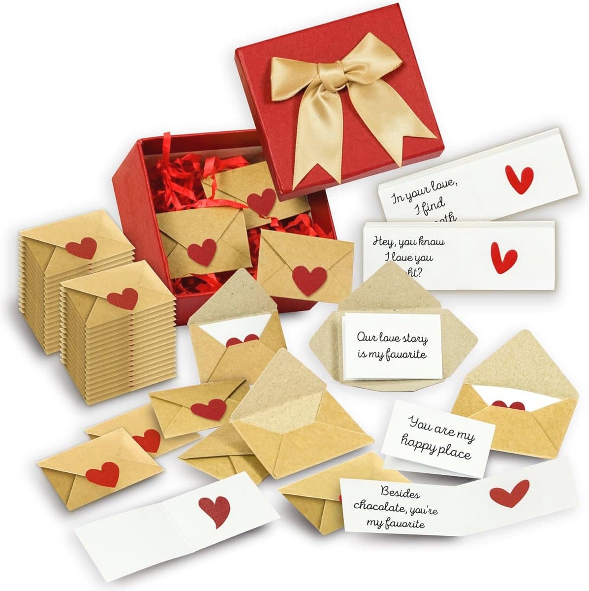 60 Liefdesbrieven voor hem en voor haar, leuke geschenken voor Valentijn en verjaardag — afbeelding 1