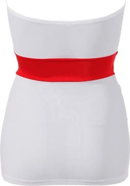 Cottelli Collection – Sexy Zuster Outfit met Realistische Kenmerken Inclusief Hoofdband en Verstelbare Bandjes – Maat S – Wit — thumbnail 2