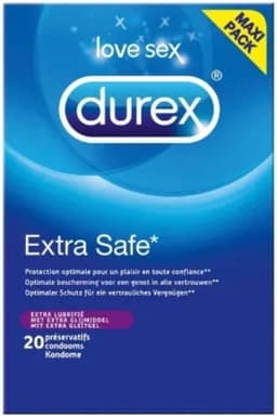 Durex Condooms Extra Safe - 20 stuks - Voor extra veilig plezier — thumbnail 4