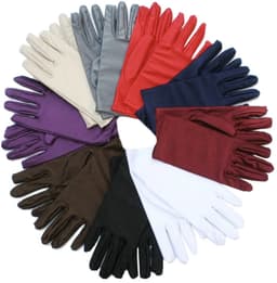Dames handschoenen Wit maat ML 4stuks – 2paar Vrouwelijke Beschermende Handschoenen maat ML voor vrouwen - Gezondheidszorg – Jewelry - eczeem / allergie / handcreme - juweliers / munt handschoen - 30% Cotton, 70% Spandex(Viscose) hoge kwaliteit — thumbnail 5