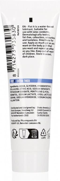 Extra Thick Glijmiddel - 0.8 fl oz / 25 ml — thumbnail 2