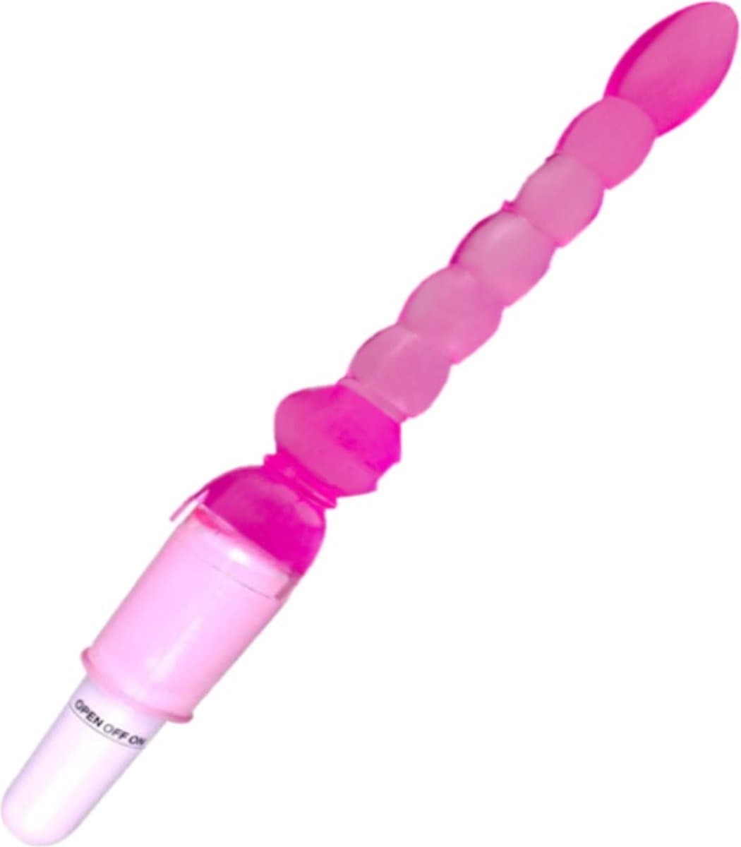 Erodit® Flirting Anaal Vibrator- vibrerende kralen buttplug -G-Spot -Prostaat- Anaal dildo- Roze- zonder batterij - Seksspeeltjes- sex toys- sex speeltjes- Erotiek voor mannen- Erotiek voor vrouwen — afbeelding 1