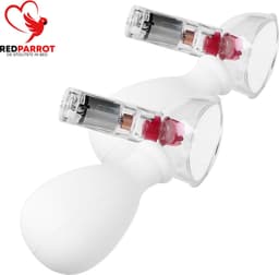 Professionele Tepelvibrators - 2 Stuks - Vacuum - Afstandsbediening - 7 Standen — thumbnail 2