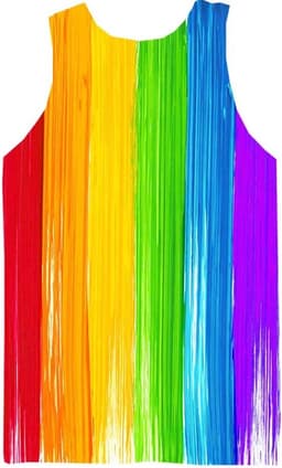 Regenboog Hemd - Pride - Sexy - Rollenspel - Mannen — thumbnail 3